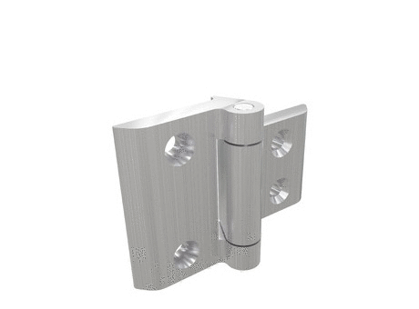 Aluminium hinge