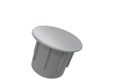 Hole closer cap