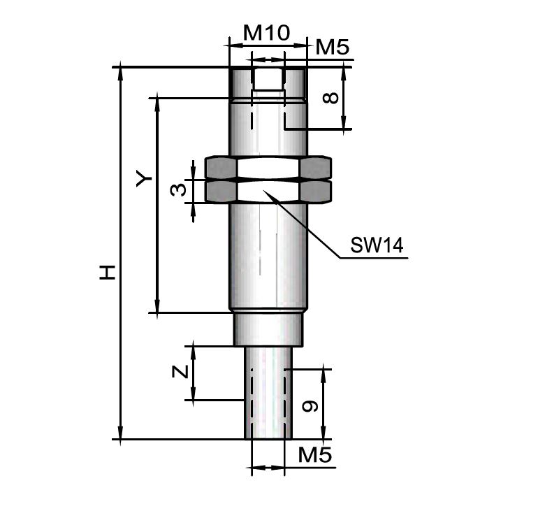 AMILA - Free CAD models - Internal retraction type spring buffer ...