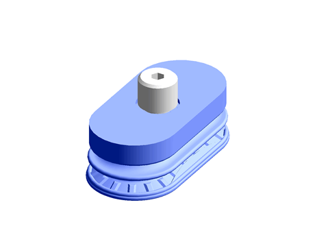 金属钣金专用椭圆波纹吸盘MAOB（1.5折）