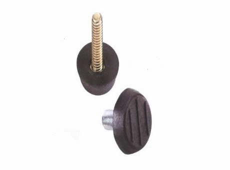 Vlier non-swiveling industrial glide