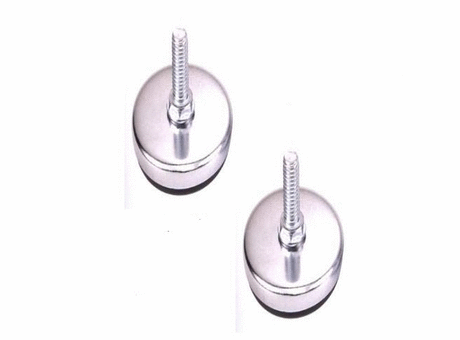 Vlier non-swiveling industrial glide