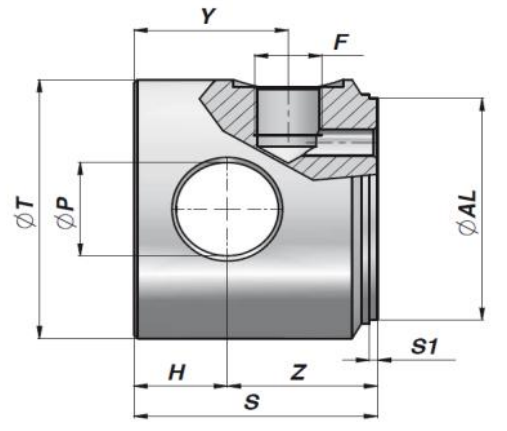 ANR Engineering - Free CAD models - End-Plug with cross hole and inlet ...