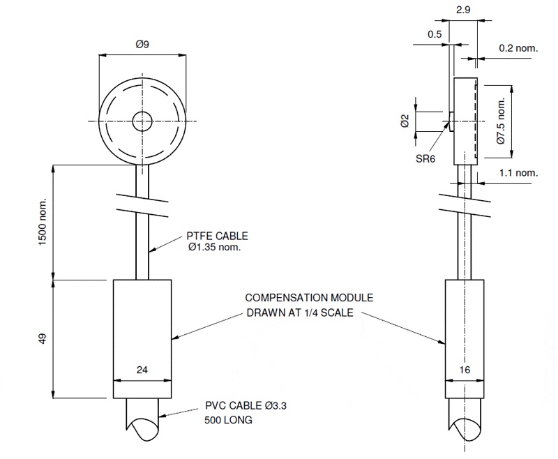 Applied Measurements Limited - Free CAD models - Micro Button Load Cell ...
