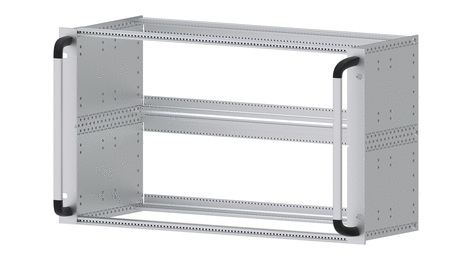 apra norm - Modelos CAD gratuitos - Subrack 6 U for connectors - TraceParts