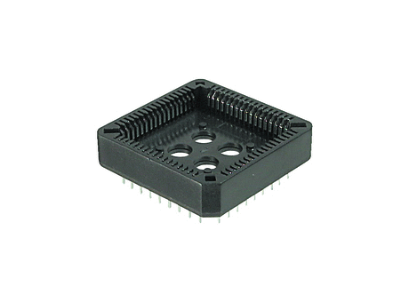 PLCC-sockets PLCC-sockets 28pins THT 1,27mm 1A standard 3,35mm Sn