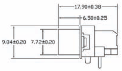 ASSMANN WSW components - Free CAD models - DVI, right-angled, for PCB ...