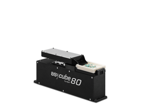 Flexible 3-Axis Vibration Feeders 80 Asycube