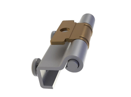 MG05.2.1.V2.1 CONCEALED HINGE (Steel - Hole)