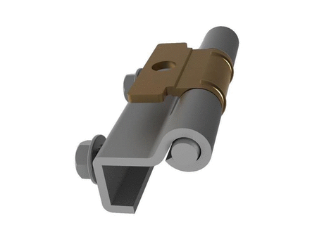 MG05.2.1.V1.1 CONCEALED HINGE (Steel - Bolt)