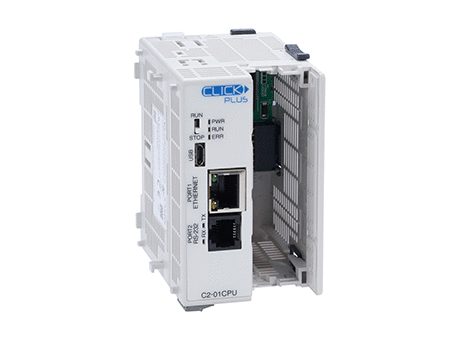 AutomationDirect - Free CAD models - CLICK PLUS PLC, 24 VDC required ...