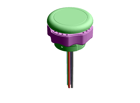 Ip69k Button Sensor AutomationDirect - Free CAD models - Captron Caneo Series10 Standard ...