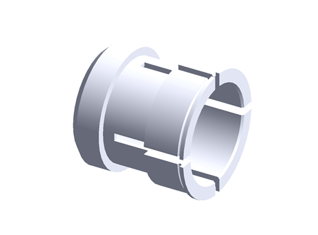 Encoder Reducer Bushing AutomationDirect - Free CAD models - Lika Electronic reducer bushing ...