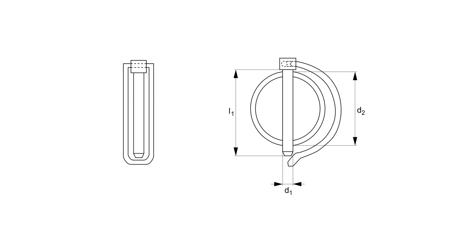 P1248 Automotion Components Ltd - Free CAD models - P1248 Shaft Locking Pins ...