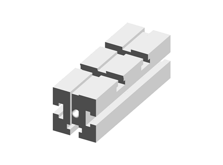 Base Plate With Three Cross Slots (Model-Z1732)