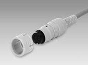 Female connector M18, 5-pin, 10 m cable