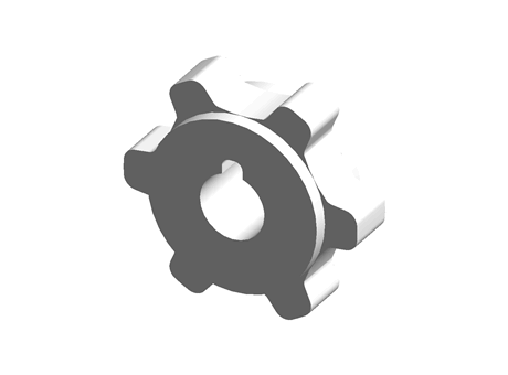 MW50 Fluid Flow Modular Sprockets