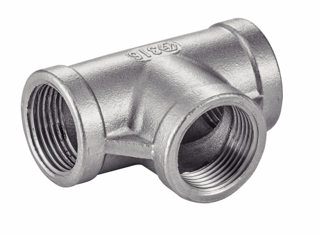 5248 TÉ 3 BRANCHES FEMELLES GAZ CYLINDRIQUE - NPT