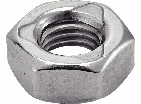 215617 ECROU HEXAGONAL AUTOFREINÉ TOUT MÉTAL INOX A2 - SIMILAIRE DIN 980
