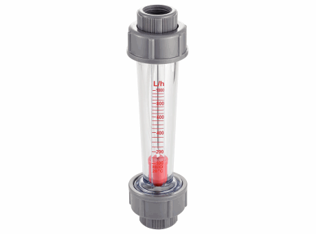 7396 DÉBITMÈTRE À FLOTTEUR RACCORDEMENT PLASTIQUE FEMELLE BSP