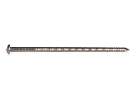 230783 POINTE ANNELÉE TÊTE BOMBÉE - INOX A2