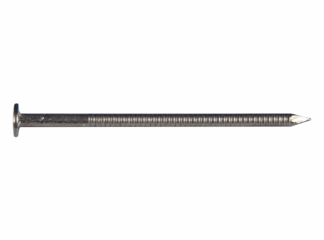 230784 POINTE ANNELÉE TÊTE PLATE - INOX A2