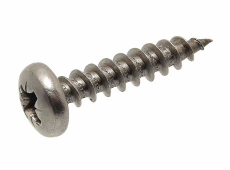 211306 VIS À BOIS AGGLOMÉRÉ À TÊTE CYLINDRIQUE CRUCIFORME "POZIDRIV" INOX A2