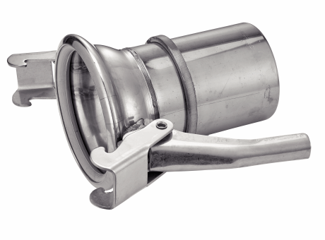 BENE INOX - Free CAD models - Female spherical coupling with smooth ...
