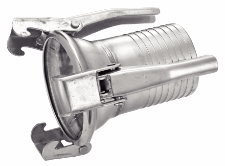 BENE INOX - Free CAD models - Female spherical coupling with 3 hooks ...