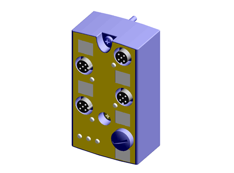 Module d`entrée de sécurité AS-i (M12), IP67