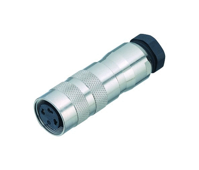 M16 Conector de cable hembra, Número de contactos: 16, 6,0-8,0 mm, blindable, soldadura, IP67, UL