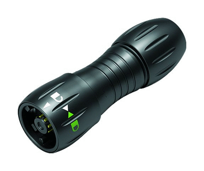 Bayonet Male cable connector, Contacts: 8, 6.0-8.0 mm, unshielded, solder, IP67