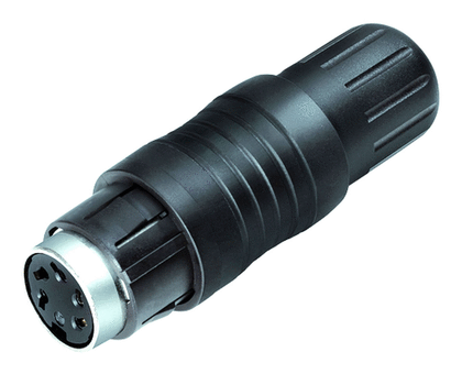 Push Pull Female cable connector, Contacts: 3, 4.0-8.0 mm, shieldable, solder, IP67