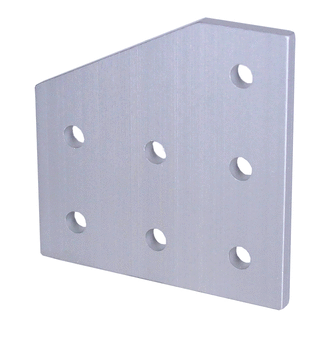 653066 - 10S 7 Hole 90 Degree Stacked Joining Plate