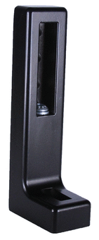 655766 - Adjustable Floor Bracket - Black Powder Coated