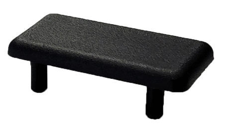 671001 - 30S 22.5x45mm End Cap Black