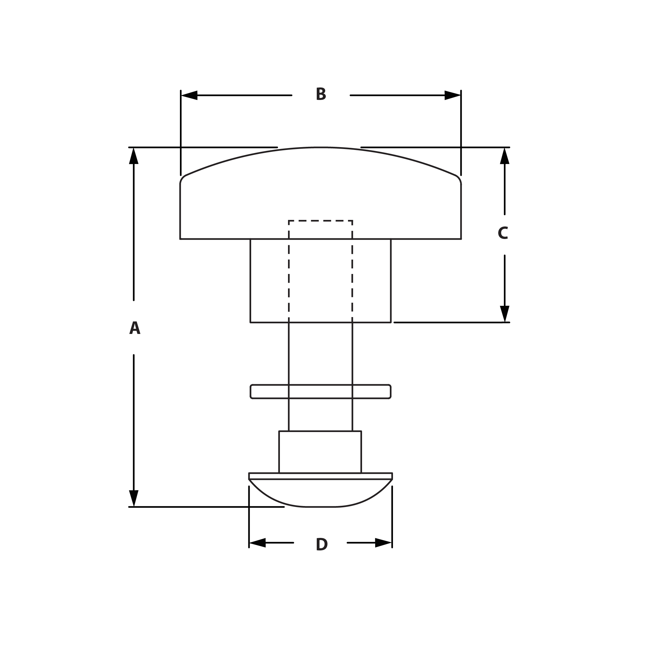 Bonnell Aluminum - Free CAD models - 657081 - 15 S Star Handle Kit ...