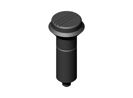 00302-007 - Index plunger, smooth version, without stop recess
