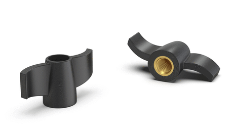 WING KNOB NUTS