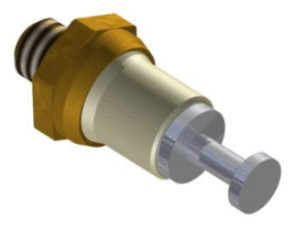 Insulated solder terminal, Turreted, Length .093 (2.36), IR 2500 VRMS