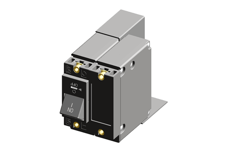 Circuit Protection, J-Series, Hydraulic Magnetic Circuit Breaker, J52-B0-24-610-11C-c3