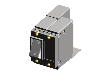 Circuit Protection, J-Series, Hydraulic Magnetic Circuit Breaker, J22-B0-44-620-11B-D3