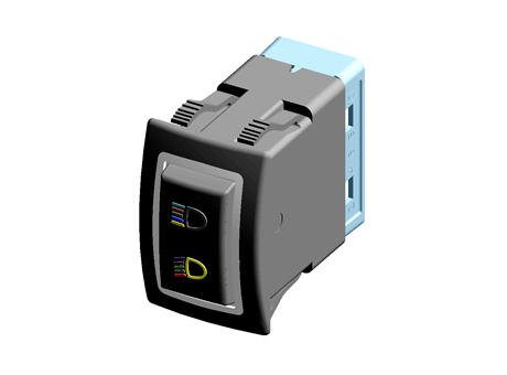 Switch, HR-Series, Rocker Switch