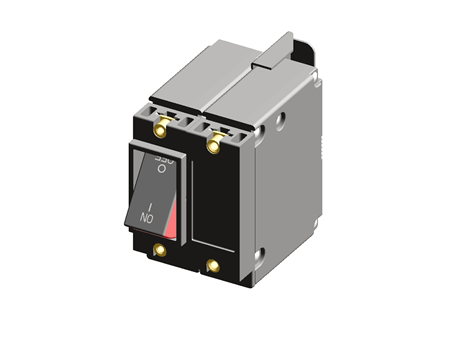 Circuit Protection, J-Series, Hydraulic Magnetic Circuit Breaker, J12-B0-24-620-N1B-C3