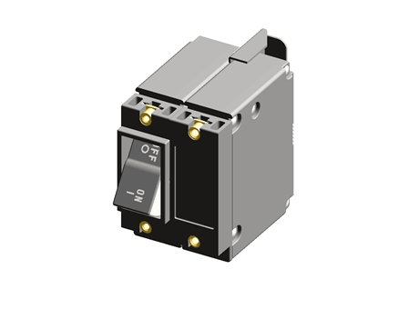 Circuit Protection, J-Series, Hydraulic Magnetic Circuit Breaker, J22-B0-22-620-J1F-D3