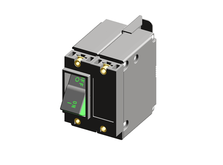 Circuit Protection, J-Series, Hydraulic Magnetic Circuit Breaker, J22-B0-22-620-K4E-D3
