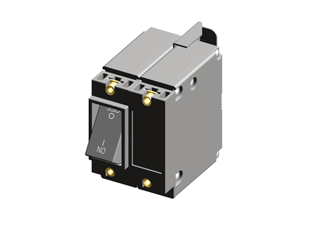 Circuit Protection, J-Series, Hydraulic Magnetic Circuit Breaker, J32-B0-46-620-J2A-D3