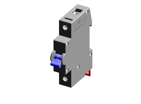 Circuit Protection, G-Series, Hydraulic Magnetic Circuit Breaker, GA1-B0-12-440-1K-ME