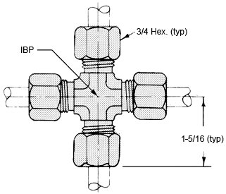 Carr Lane Manufacturing - Free CAD models - Cross (Compression Type ...