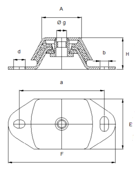 CEF POLYMERES - Free CAD models - Engine mounts - TraceParts
